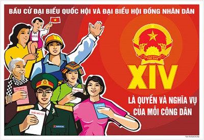 tuyên truyền pháp luật bầu cử đại biểu Quốc hội và đại biểu Hội đồng nhân dân