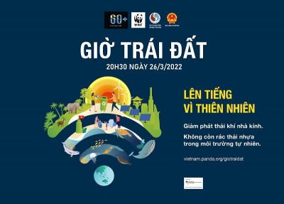 hưởng ứng chiến dịch Giờ Trái đất quận Hà Đông năm 2022