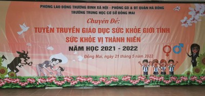 CHUYÊN ĐỀ: TUYÊN TRUYỀN GIÁO DỤC SỨC KHỎE GIỚI TÍNH, SỨC KHỎE VỊ THÀNH NIÊN