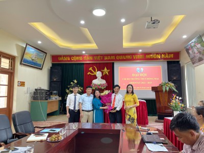 ĐẠI HỘI CHI BỘ TRƯỜNG THCS ĐỒNG MAI NHIỆM KÌ 2022 - 2025
