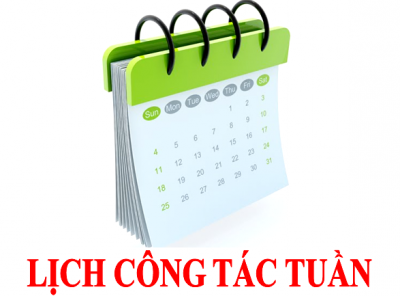Lịch công tác tuần 35 (từ ngày 15/5 đến 20/5/2023)
