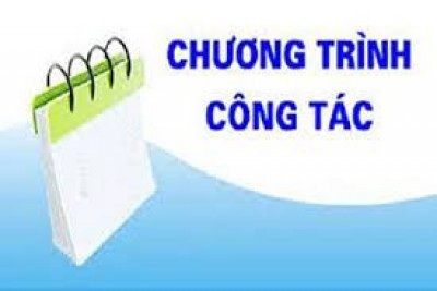 Chương trình công tác tháng 6, 7