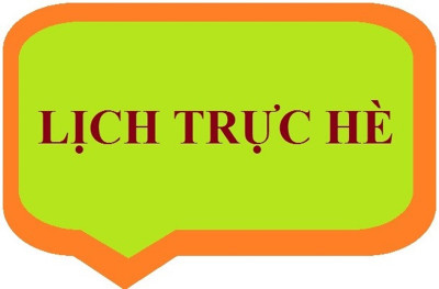 Lịch trực hè năm 2023