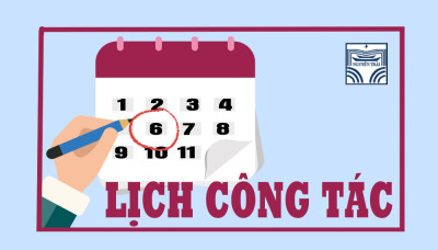 CHƯƠNG TRÌNH CÔNG TÁC THÁNG 9/2023