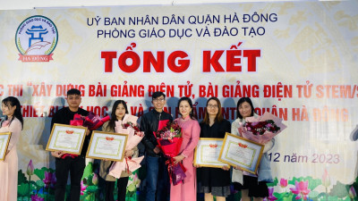 Tổng kết Cuộc thi “Xây dựng Bài giảng điện tử, bài giảng điện tử STEM, STEAM, thiết bị dạy học số và sản phẩm CNTT”